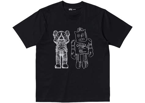 Kaws X Uniqlo Warhol Ut Graphic 476351 T Shirt Black Ss24 Us