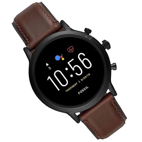 Smart Watch Fossil GPS The Carlyle HR Preto Back Market