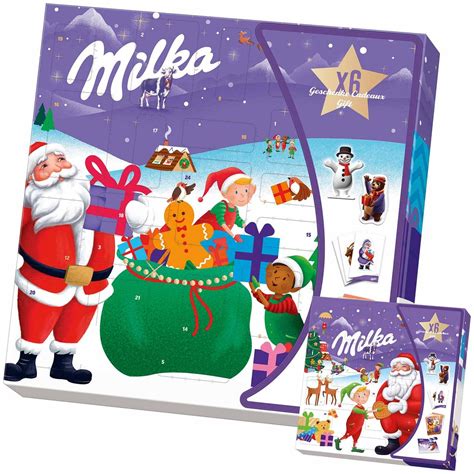 Адвент Календар Milka Advent з солодощами та іграшками 143g (ID ...