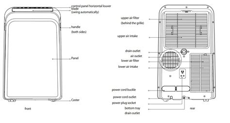 Whynter 14000 BTU Portable Air Conditioner ARC 148MS Instruction Manual