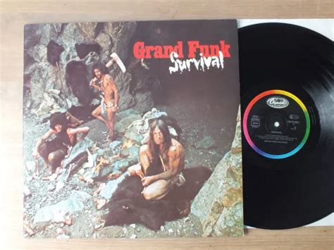 GRAND FUNK RAILROAD Survival GERMANY 1980 Vinyl Vg EUR 24 99