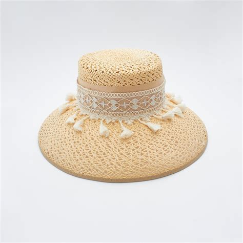 Wide Brimmed Straw Hat Leilani Complit