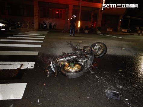 台南少年無照酒後騎車見警落跑機車燒成火球 社會 三立新聞網 Setn