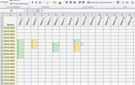 Professionelle Excel Vorlagen Wunderbar Belegungsplan Excel Vorlage