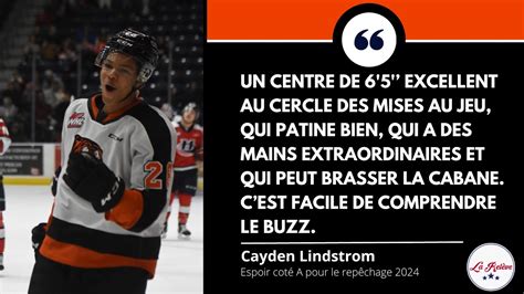 Le Buzz Cayden Lindstrom Est Bien En Cours Youtube