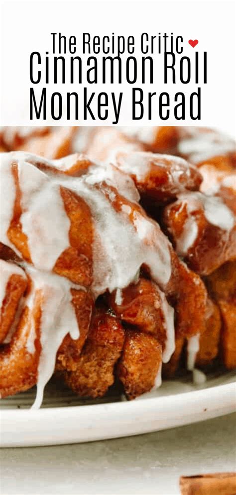 The Best Cinnamon Roll Monkey Bread Recipe The Recipe Critic