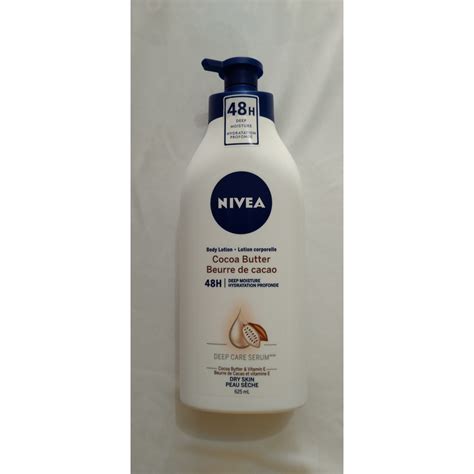 Nivea Deep Care Serum Body Lotion Cocoa Butter 48h Deep Moisture 625ml Imported From Canada