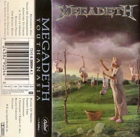 Megadeth Youthanasia Encyclopaedia Metallum The Metal Archives