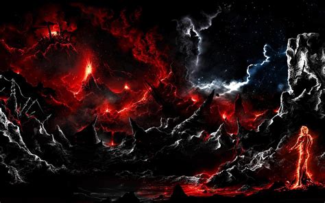 Scary Red Wallpapers Top Free Scary Red Backgrounds Wallpaperaccess