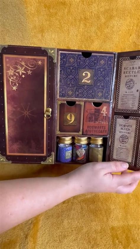 Calendario De Adviento Pociones De Harry Potter Harry Potter Potions