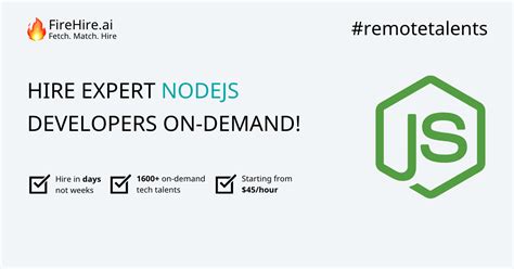 Hire Best Nodejs Developers 7 Available Now