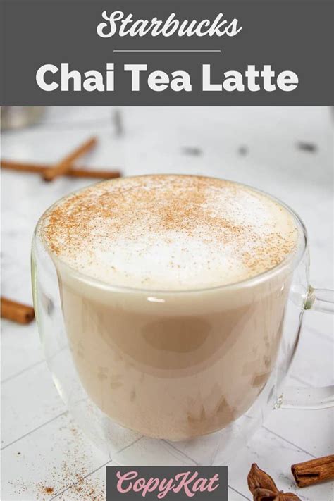 Starbucks Chai Tea Latte Recipe Artofit