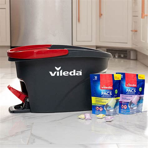 Easywring Spin Mop And Bucket System Hassle Free Cleaning Vileda Canada