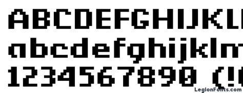 Berkelium Bitmap Font Download Free Legionfonts