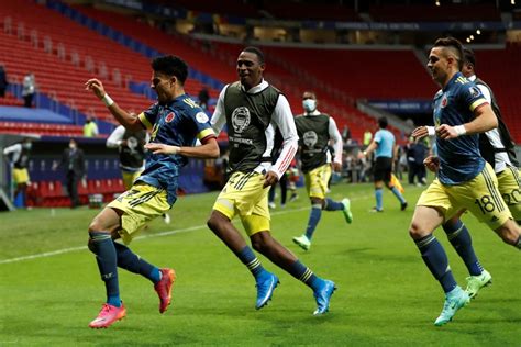 IN PICS | Luis Diaz Scores a Brace as Colombia Beat Peru to Finish ...