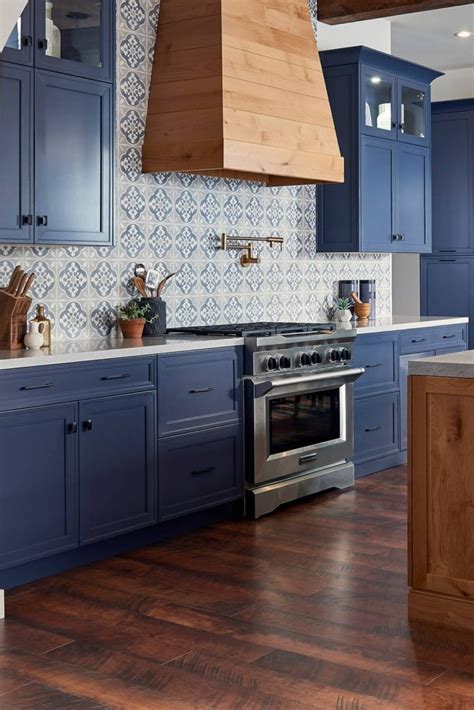 35 Blue Cabinets With Granite Countertops Design Ideas