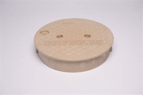 Round Valve Box 10 Tan Lid Products Tigre USA