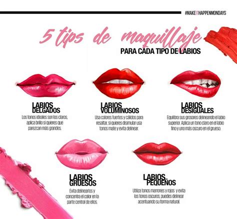 Labios Tips Tipo De Labios Tonos De Piel Tips De Maquillaje