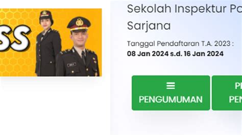 Cara Daftar Penerimaan Polri Sipss Di Penerimaan Polri Go Id