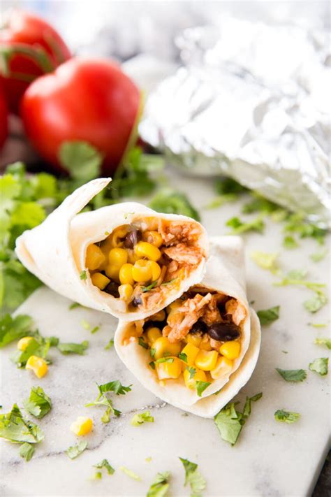 Bbq Chicken Burritos Easy Peasy Meals