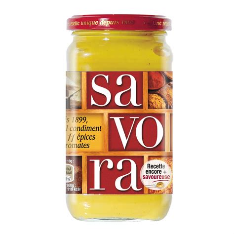 Savora Spécialité à La Moutarde Savora En Bocal 385g Pas Cher Auchanfr