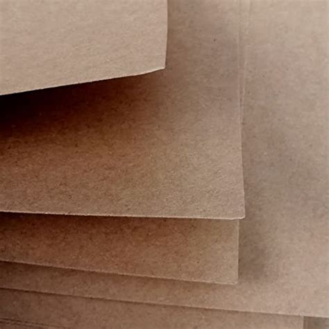 100 Sheets Brown Kraft Cardstock Thick Paper 8 5 X 11 Medium