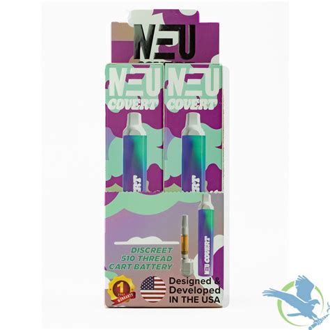 Neu Covert 320mah Variable Voltage 510 Thread Cartridge Battery