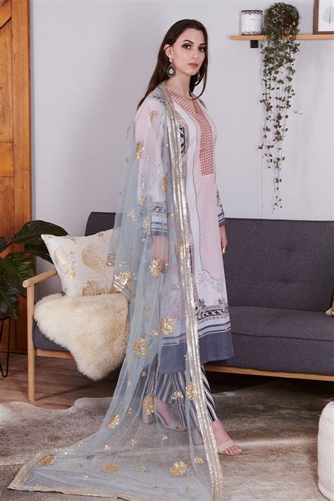 Embroidered Single Dupatta Voguesultana Online