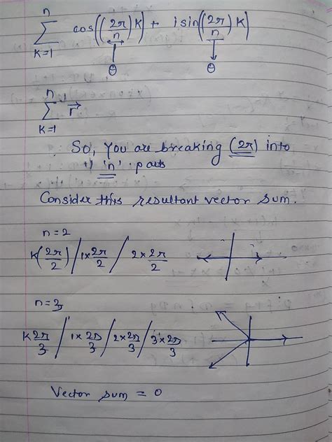 Sequences And Series Sum K1 Nleftcosleftfrac 2cdot K