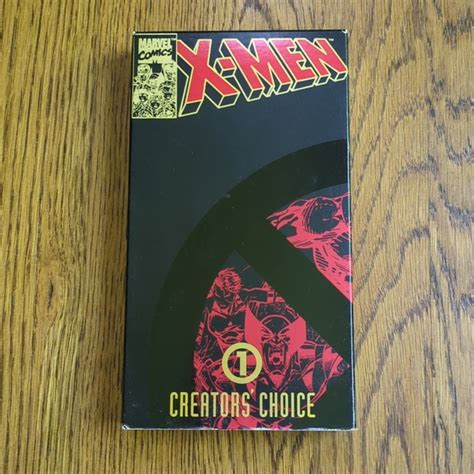 Marvel Other Vintage 9s Xmen Night Of The Sentinels Vhs Tape Marvel