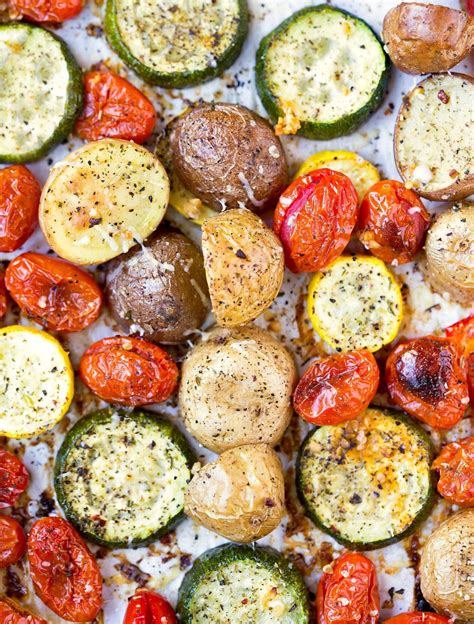 Roasted Summer Vegetables I Heart Eating Roasted Summer Vegetables Roasted Vegetable