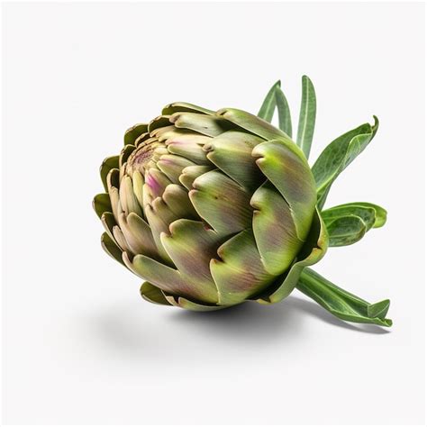 Premium Ai Image Closeup Shot Of Fresh Artichokes