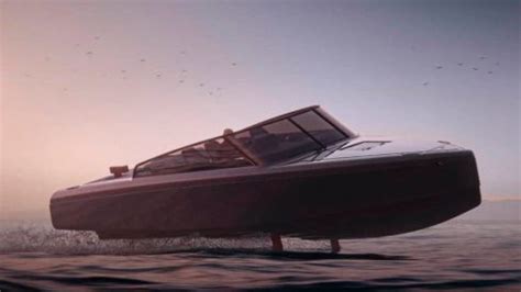 Candela presenta el C 8 un nuevo barco eléctrico de hidroala que