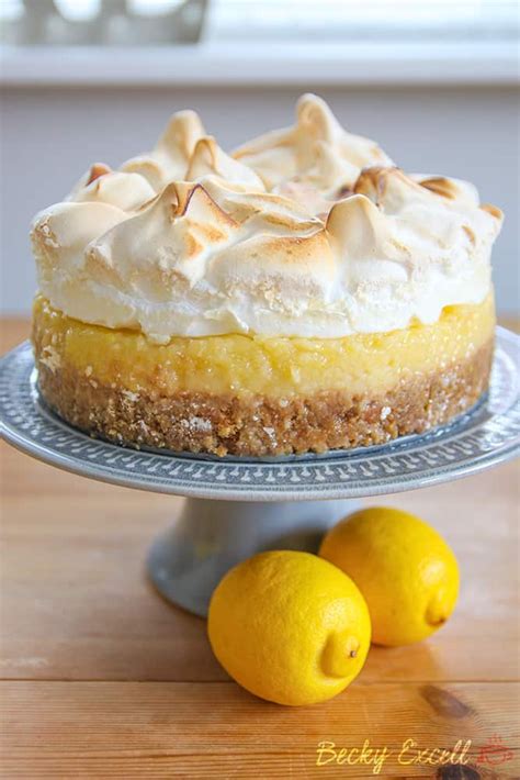 Gluten Free Lemon Meringue Pie Recipe W Biscuit Base Dairy Free Low Fodmap Recipe