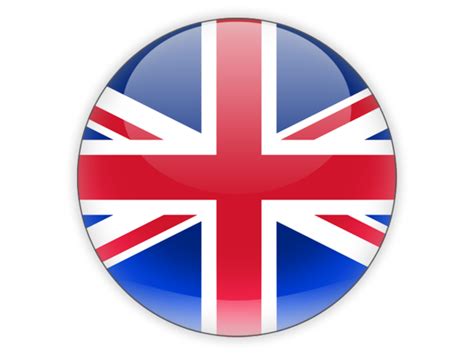 Round Icon Illustration Of Flag Of United Kingdom