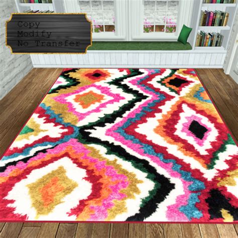 Second Life Marketplace Carnival Rug