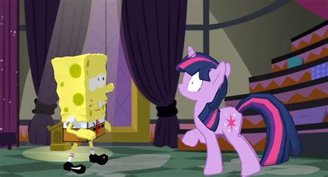 twilight sparkle meets spongebob by mozokaz on DeviantArt