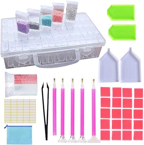 Hepaz Outils De Peinture De Diamant D Kit Accessoires De Peinture