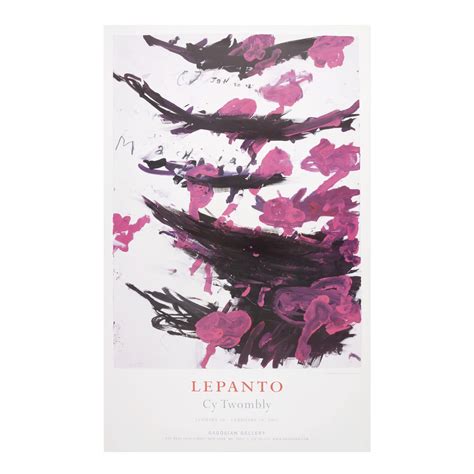 海報｜cy Twombly Lepanto Lighto Online Art T Shops