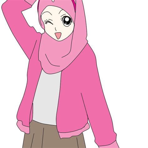 Kartun Chibi Muslimah Comel Dan Lucu