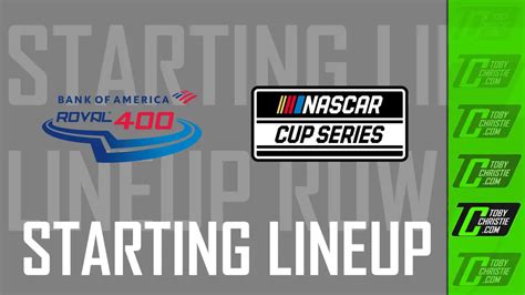 Nascar Charlotte Roval Lineup 2021 Bank Of America Roval 400