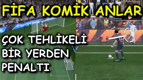 FİFA 22 KOMİK ANLAR HATALAR ÇOK TEHLİKELİ BİR YERDEN PENALTI