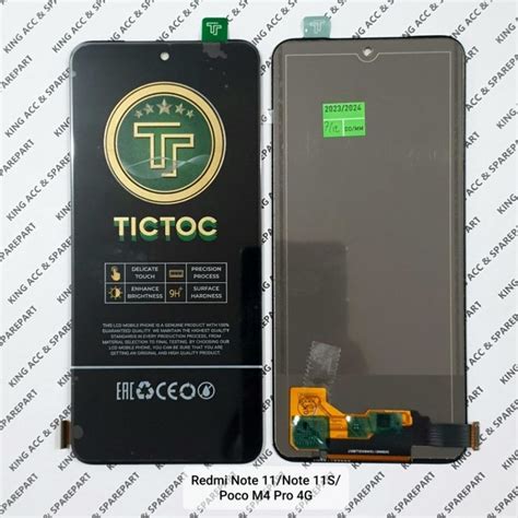 Jual ORIGINAL TICTOC LCD TOUCHSCREEN XIAOMI REDMI NOTE 11 NOTE 11S