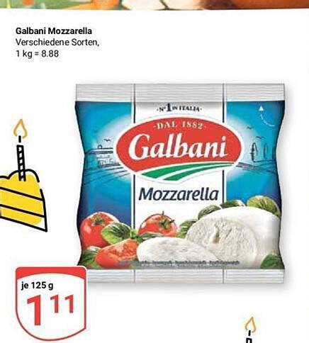 Galbani Mozzarella Angebot Bei Globus Prospekte De