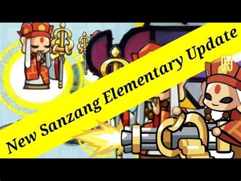 New Sanzang Element Update News Summoner S Greed Youtube