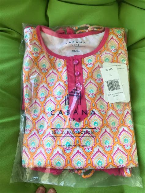 Cabana Life Pink Rashguard Sale Cpshouston Net