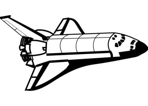 Dibujo De Transbordador Espacial Para Colorear Dibujos Para Colorear