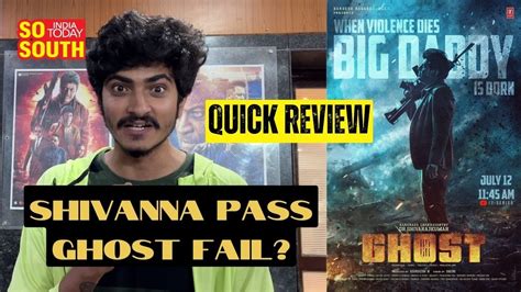 Ghost Kannada Movie Film Review No Spoilers Shivarajkumar