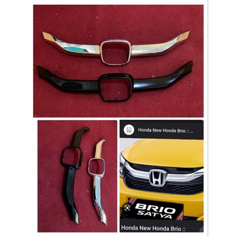 List Grill Hood Molding Honda Brio Satya Original Shopee Philippines