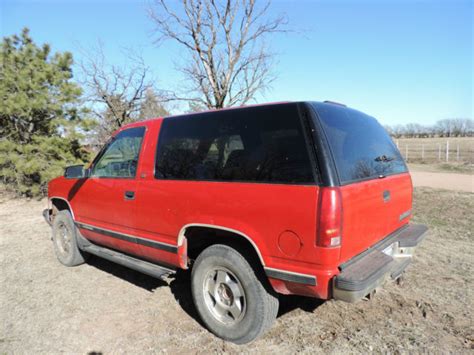 1994 Chevrolet Blazer Silverado Sport Utility 2 Door 65l Deisal 4x4 Rare Classic Chevrolet